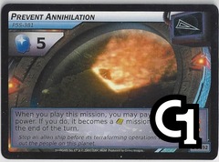 Prevent Annihilation